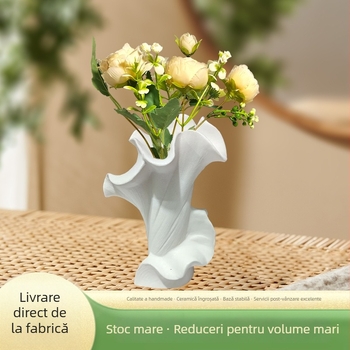 Vază de flori ceramică, stil modern minimalist, marcă Other