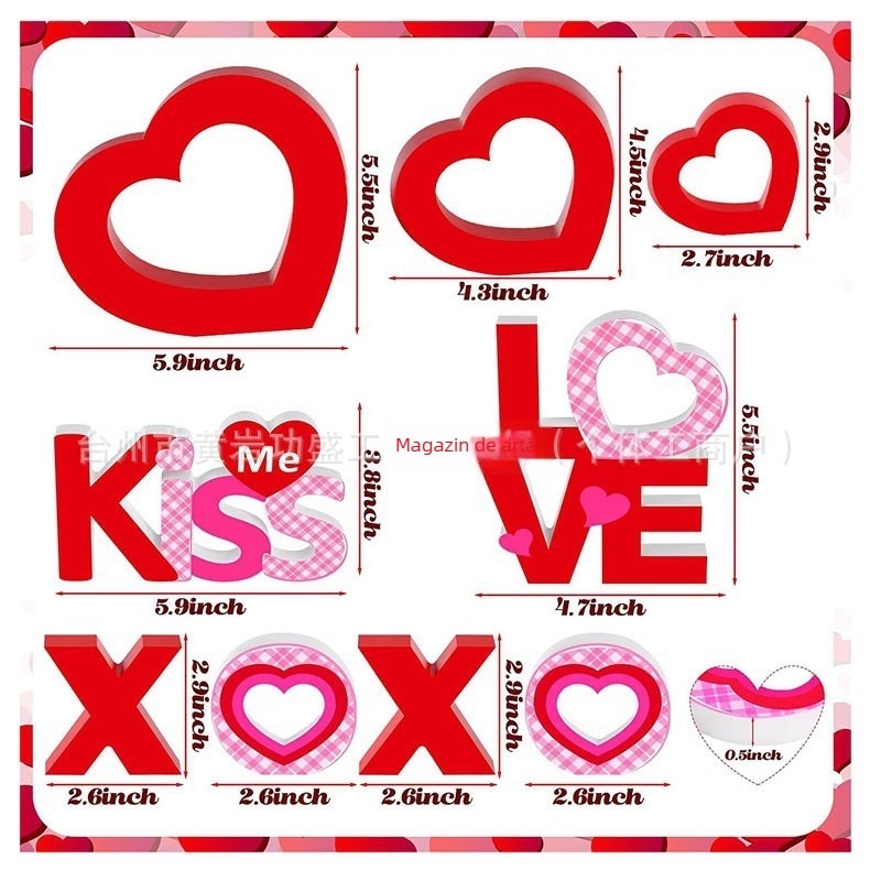 Litere din lemn ale alfabetului englez, ornamente decorative, stil modern minimalist