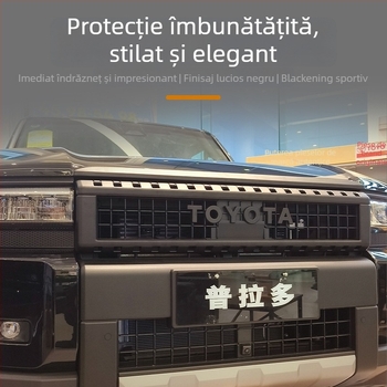 Sticker cu litere pentru emblema grilei frontale Toyota Prado LC250 – ABS, Brand Wanjuan, Compatibil Toyota Prado LC250, Protecție decorativă