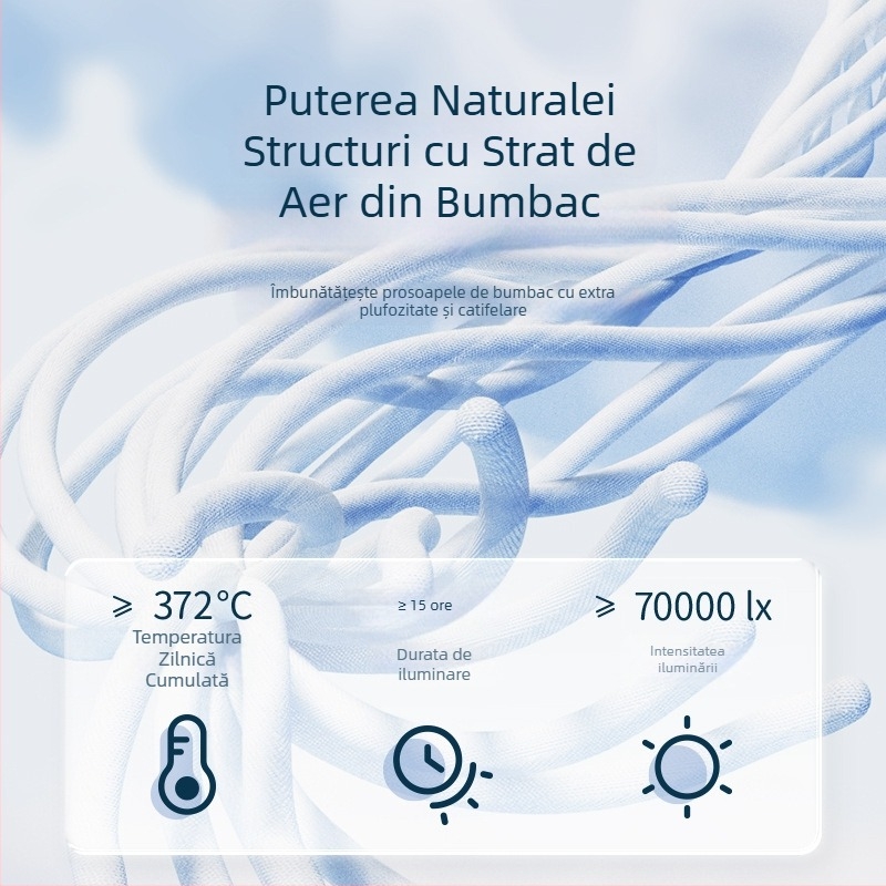 Prosop de față de unică folosință — Grace/Jie Liya, bumbac 100%, model perla, absorbție îngroșată