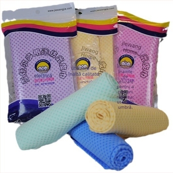 Prosop de sport pentru răcire din PVA – Snow Wuer (Material PVA • Embossing plat • 55 g • Absorbție 5–10 s)