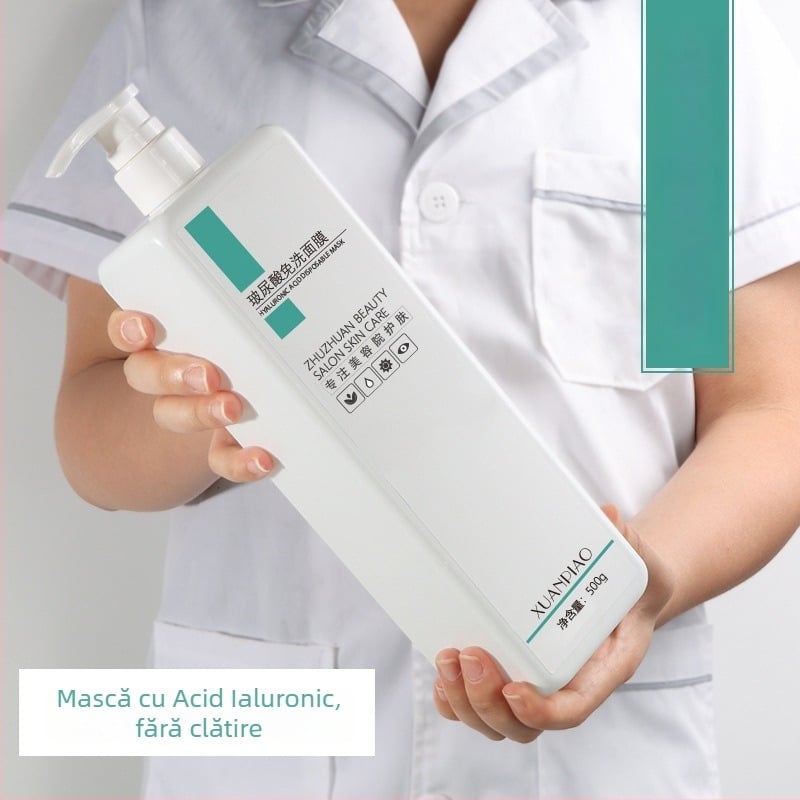 Mască cu acid hialuronic fără clătire – hidratare nocturnă, hidratare și netezirea porilor, bază-filă de acoperire, formulă cremă-gel (Brand Xuan Piao; Hidratant)