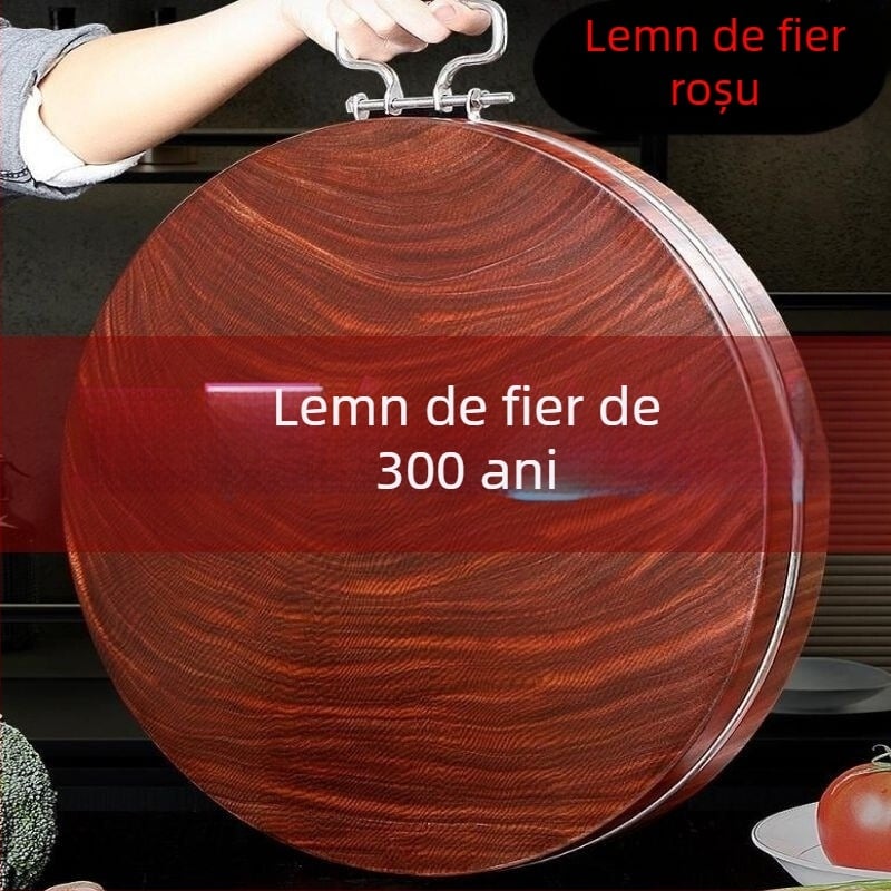 Tocător din lemn masiv, gros, antibacterian, pentru bucătărie