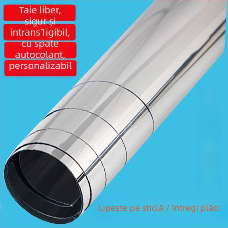 Oglindă de machiaj autoadezivă pentru cămin (Stil: simplu și modern; Brand: Alte)