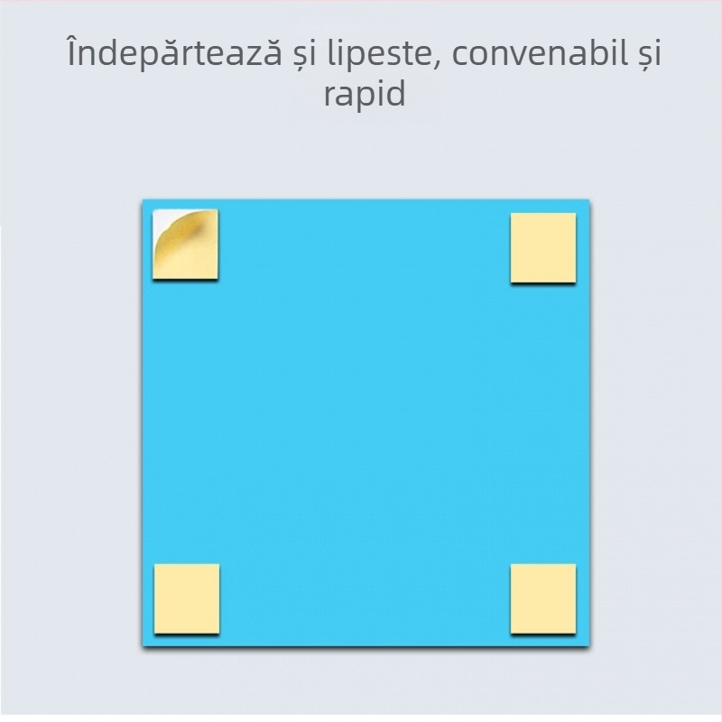 Oglindă de machiaj din acril, montaj pe perete cu bandă adezivă, oglindă de dressing, cu claritate înaltă pentru haine și garderobă