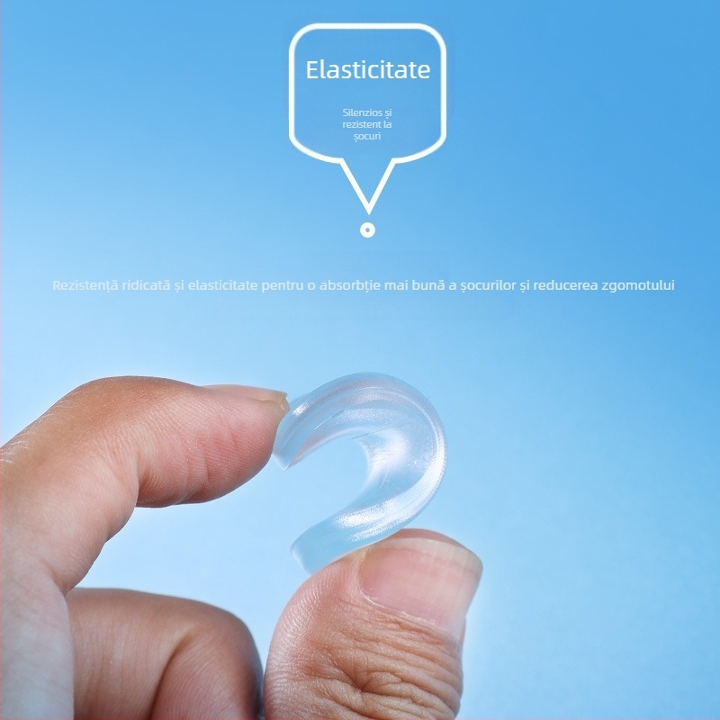 Accesoriu pentru capacul de toaletă PU – pernă autoadezivă, serie universală, stil modern simplu, baie