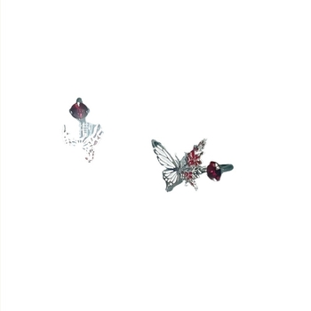 Inel buze din oțel titan cu filet intern – bijuterii pentru piercing buze, lucrat manual