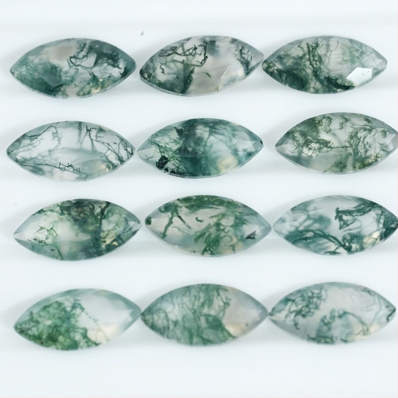 Inel cabochon, agat acvatic, formă ochi de cal, claritate VVS, șlefuire și polizare, personalizare disponibilă