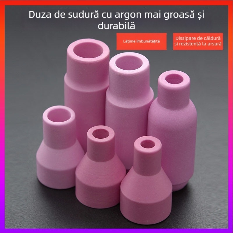 Houghty One duză ceramică pentru sudură cu arc Argon – duză porțelan pentru pistol de sudură