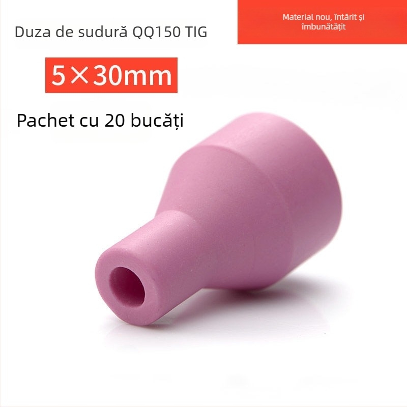 Houghty One duză ceramică pentru sudură cu arc Argon – duză porțelan pentru pistol de sudură