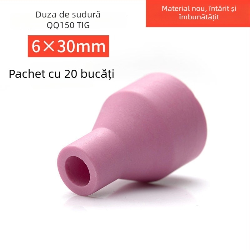Houghty One duză ceramică pentru sudură cu arc Argon – duză porțelan pentru pistol de sudură