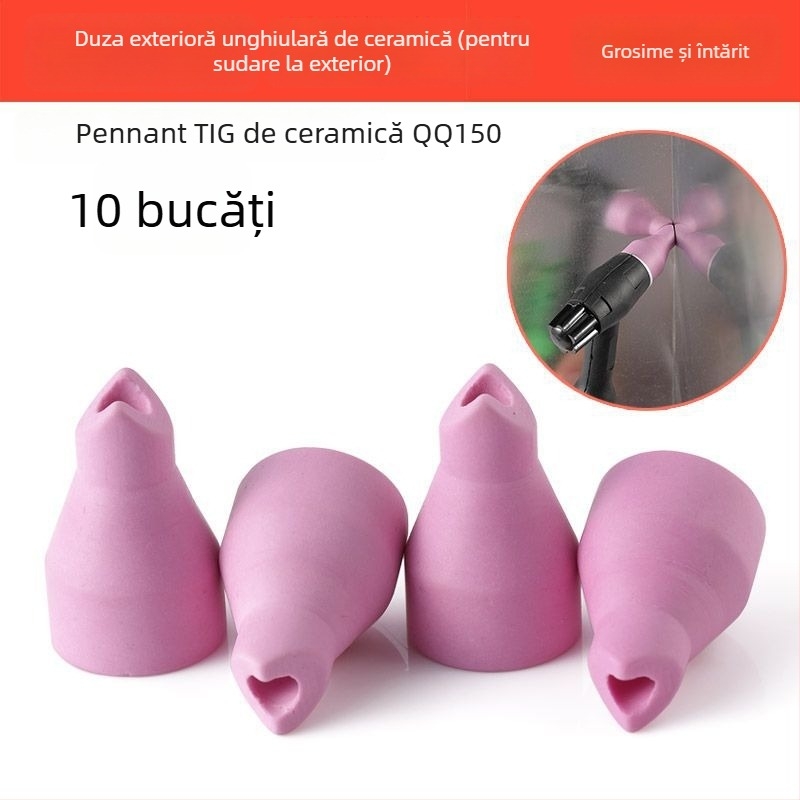 Houghty One duză ceramică pentru sudură cu arc Argon – duză porțelan pentru pistol de sudură
