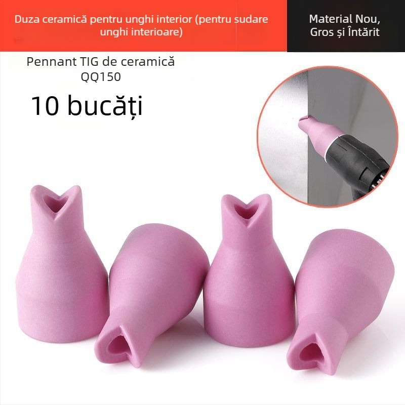 Houghty One duză ceramică pentru sudură cu arc Argon – duză porțelan pentru pistol de sudură