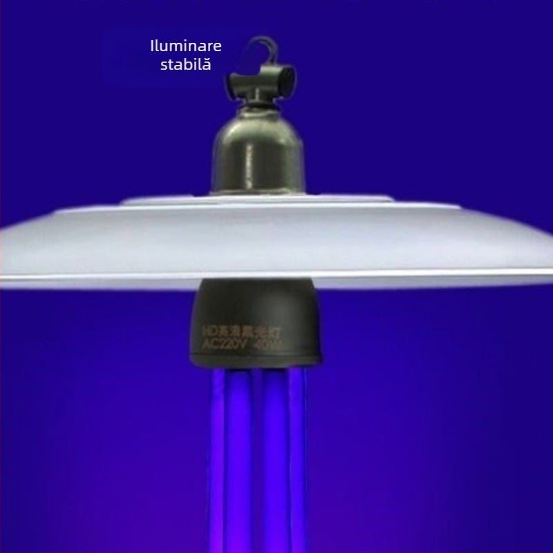 Lampă electrică pentru capturarea insectelor în exterior (acoperire 10 m²; omor cu șoc electric manual; fără baterie încorporată)