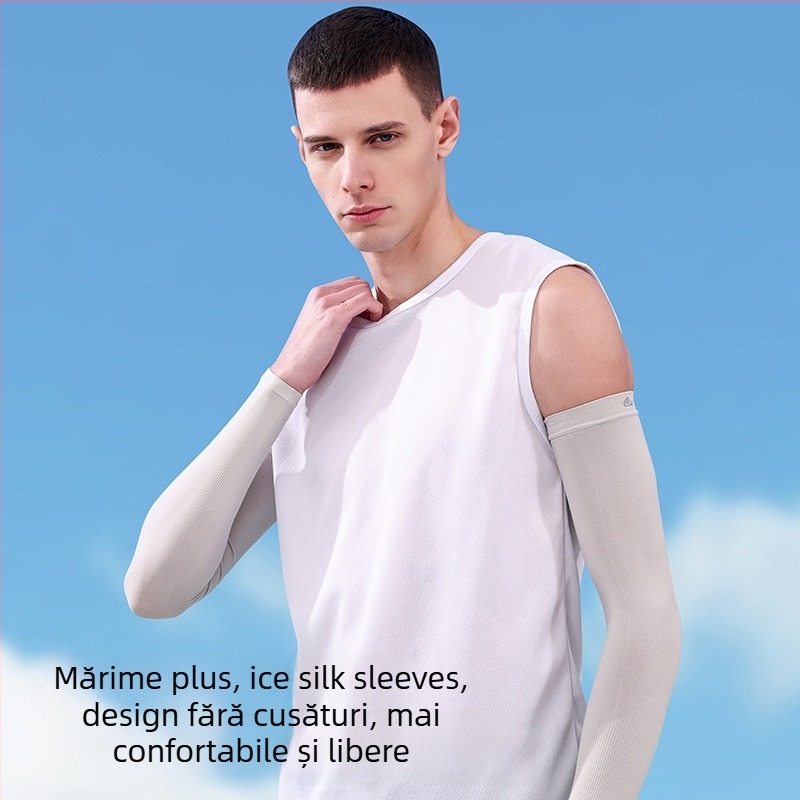 Manșete de protecție solară pentru brațe – Nylon, 71-80% Nylon, stil minimalist, pentru activități în aer liber