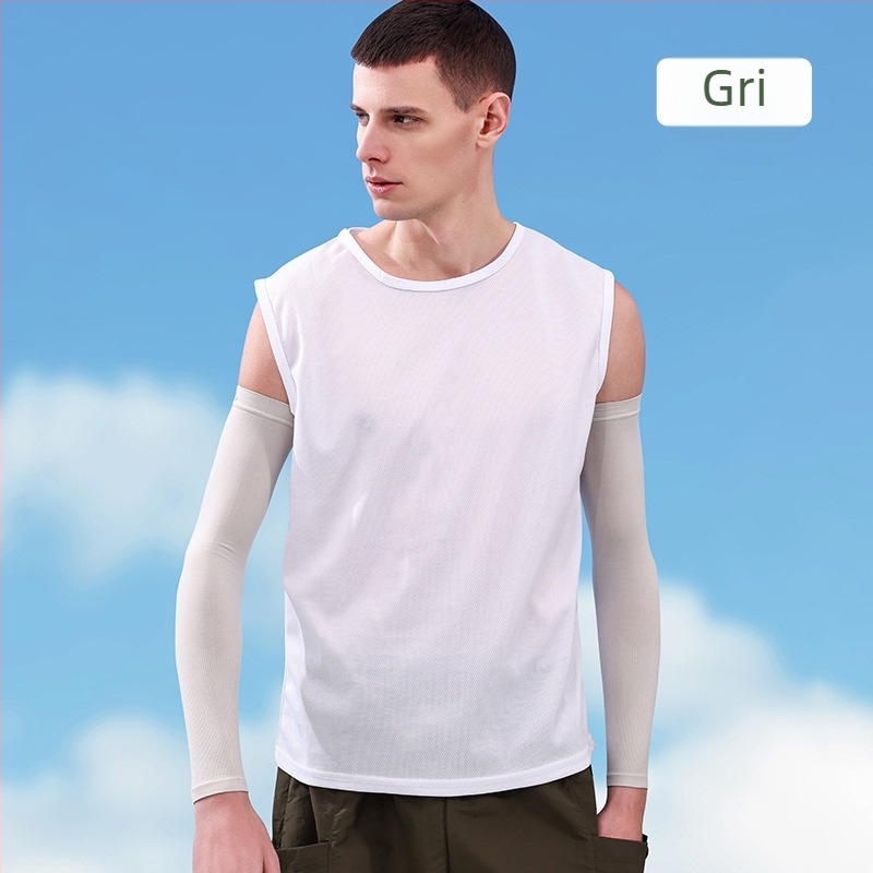 Manșete de protecție solară pentru brațe – Nylon, 71-80% Nylon, stil minimalist, pentru activități în aer liber