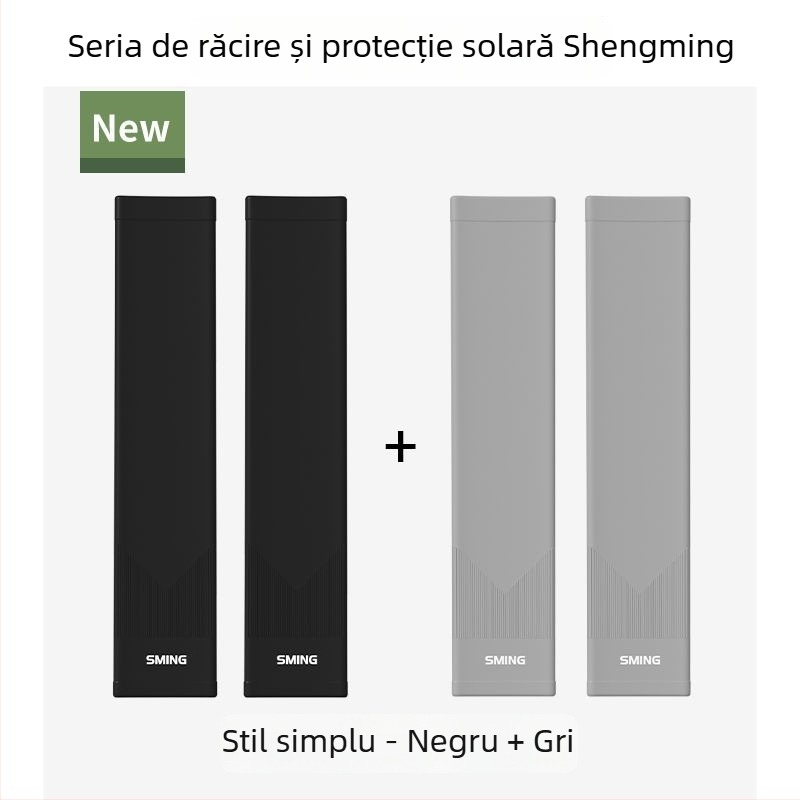 Shengming Arm Sleeves din Ice Silk UV pentru vară, respirante, uscare rapidă, mănuși de ciclism pentru exterior