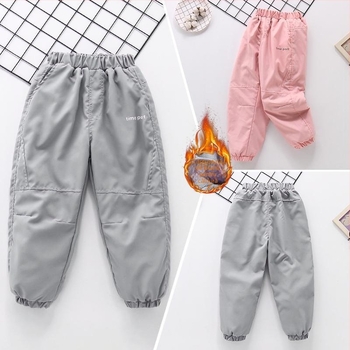 Pantaloni pentru copii — calzi, poliester, pentru băieți 7–12 ani, primăvară și toamnă