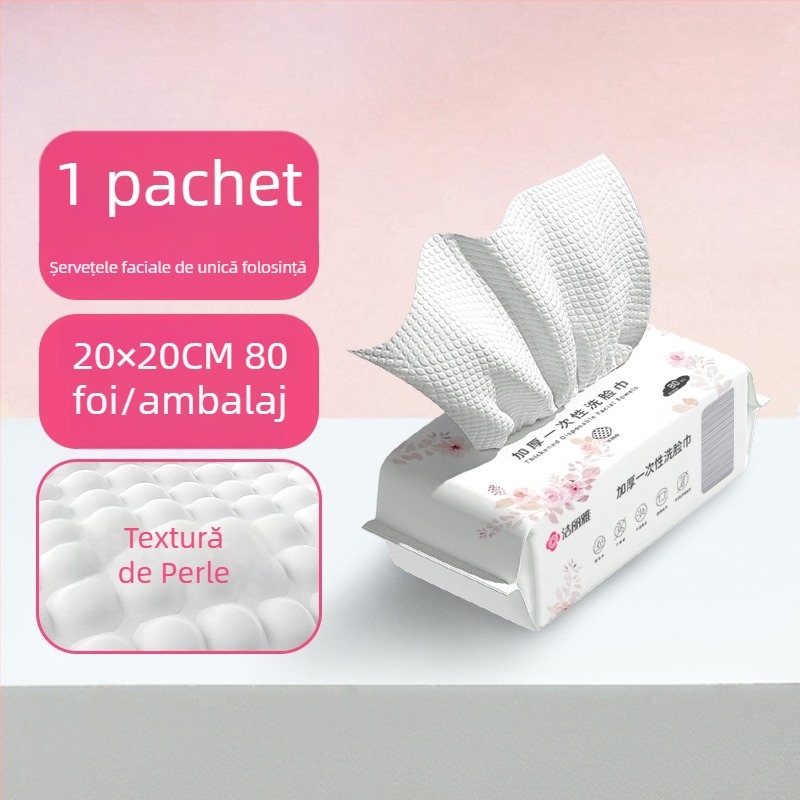 Prosoape de față din fibre vegetale, de unică folosință, modelate prin turnare (Brand: Grace/Jie Liya; Material: fibră vegetală; Proces de producție: turnare)