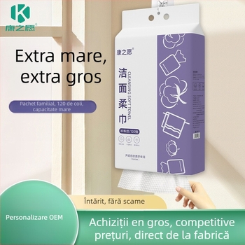 Prosoape de față și de baie, de unică folosință, montate pe perete, din fibră de viscose 100%, îngroșate, absorbție 0–5 s