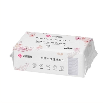 Grace/Jie Liya șervețele de față de unică folosință, cu model perlă, din fibră vegetală, dual-use pentru uscat și udat, extra groase.