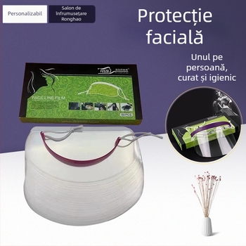 Etichete de unică folosință pentru frunte pentru protecția feței în timpul vopsirii părului, unelte de coafură pentru salon (Categoria produsului: Unelte de coafură; Originea: Hebei; Scenarii: Generale; Specificații: Consultanță; Eficacitate: Altele)