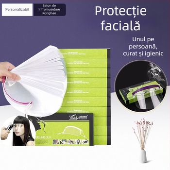 Etichete de unică folosință pentru frunte pentru protecția feței în timpul vopsirii părului, unelte de coafură pentru salon (Categoria produsului: Unelte de coafură; Originea: Hebei; Scenarii: Generale; Specificații: Consultanță; Eficacitate: Altele)