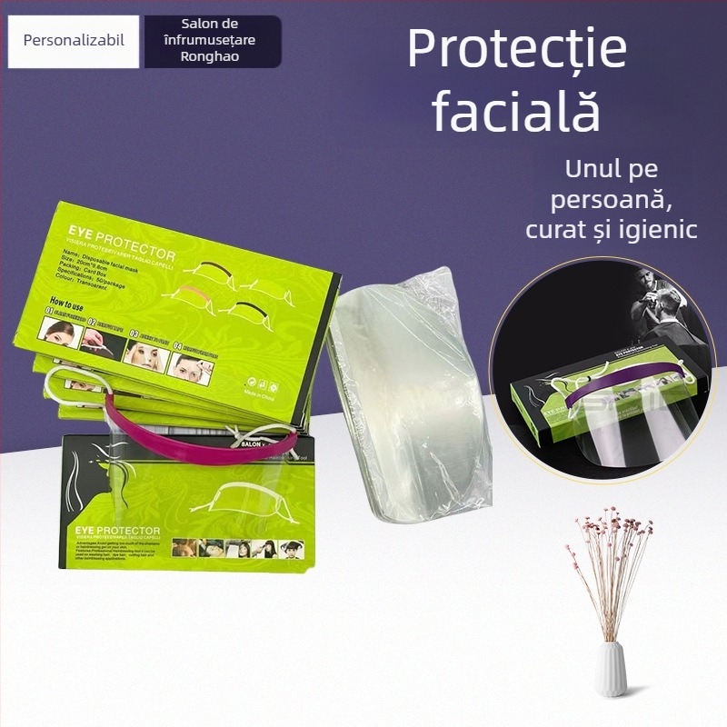 Etichete de unică folosință pentru frunte pentru protecția feței în timpul vopsirii părului, unelte de coafură pentru salon (Categoria produsului: Unelte de coafură; Originea: Hebei; Scenarii: Generale; Specificații: Consultanță; Eficacitate: Altele)