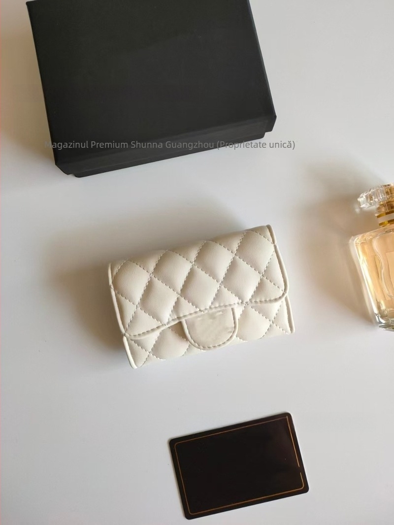 Portofel pentru monede din piele naturală, femei, unicolor, piele de vițel din primul strat, căptușeală din piele de vițel, Primăvara 2025, rezistent la uzură