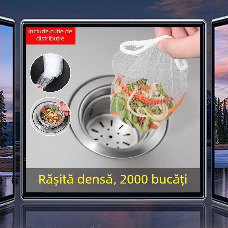 Filtru de scurgere pentru chiuveta de bucătărie, de unică folosință, design minimalist modern, calitate premium
