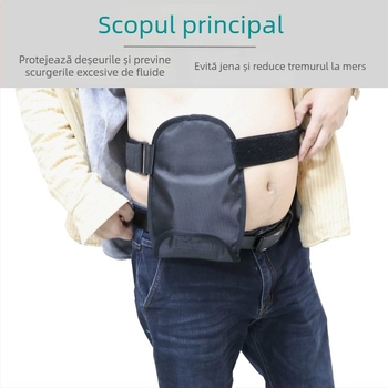 Acoperire de protecție pentru pungă de ostomie, material Oxford, utilizare universală, aplicație generală, lansare primăvara 2025