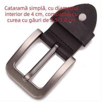 Cataramă pentru curea din aliaj – închidere cu șiret, oțel inoxidabil, lățime subțire <2 cm