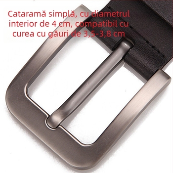 Cataramă pentru curea din aliaj – închidere cu șiret, oțel inoxidabil, lățime subțire <2 cm