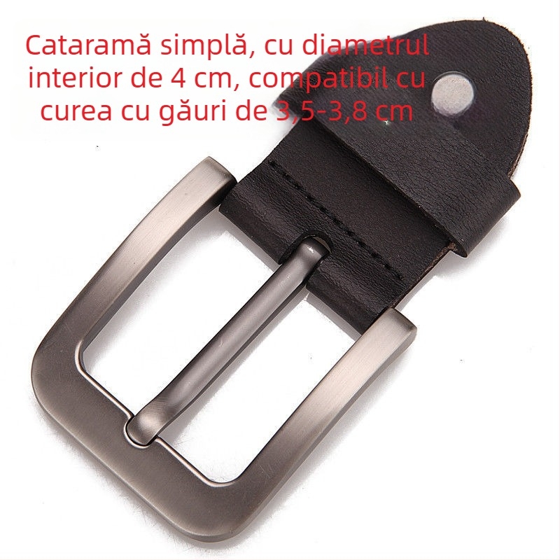 Cataramă pentru curea din aliaj – închidere cu șiret, oțel inoxidabil, lățime subțire <2 cm