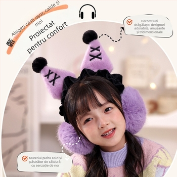 Earmuffs pentru copii – iarnă și toamnă, unisex, pentru copii, lansare toamnă 2025