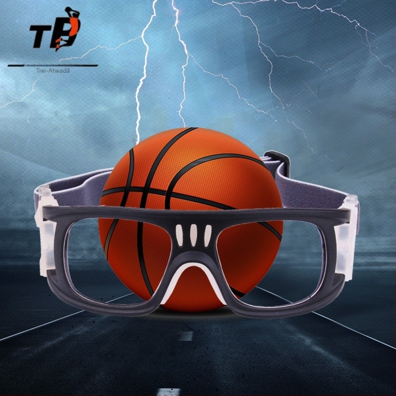 Ochelari sport de protecție – material PC, compatibili cu miopia, model 072, pentru baschet, fotbal și alergare