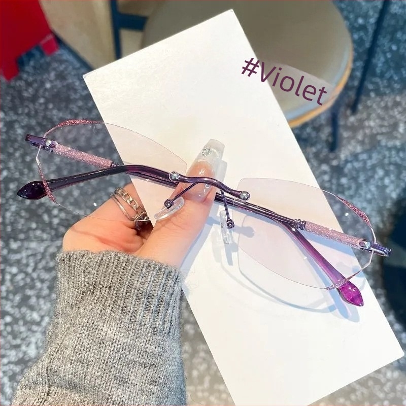 Ochelari presbiopici, lentile PC, anti-lumină albastră, fără ramă