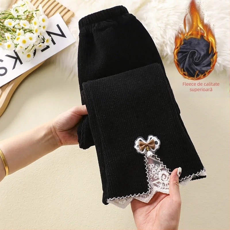 Pantaloni corduroy pentru copii, stil coreean, bumbac peste 95%, pentru vârsta 3–8 ani, primăvară și toamnă