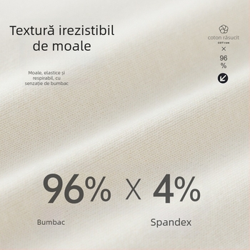 Colanți pentru fetițe, stil coreean, 96% bumbac, talie medie, finisaj moale, pentru sugari și copii mici