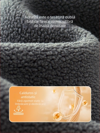 Pantaloni de iarnă pentru copii, stil coreean, poliester 95%, talie medie, culoare solidă, țesătură tratată moale, pentru copii peste 8 ani