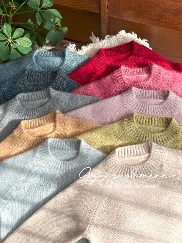 Pulover pentru copii din cașmir, 100% cașmir de capră, gros, pentru vârsta 3–8 ani, iarnă/toamnă