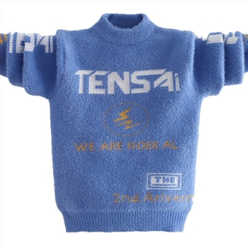 Pulover tricotat pentru copii, pentru băieți, gros pentru iarnă, cu guler înalt, mâneci lungi, pentru vârsta 3–8 ani