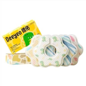 Prosop de saliva pentru bebeluși, de unică folosință — absorbant, material nețesut termic, imprimeu, Clasa A