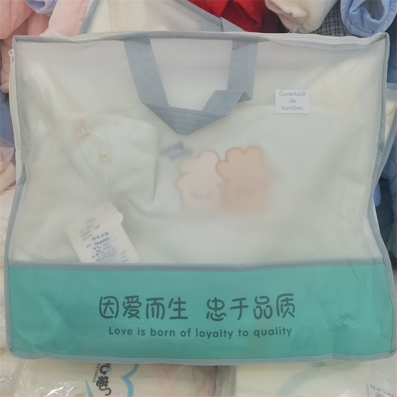 Pătură pentru bebeluși din 95% bumbac, umplutură din bumbac spălat, model desen animat, toamnă-iarnă, pentru nou-născuți 0–1 an