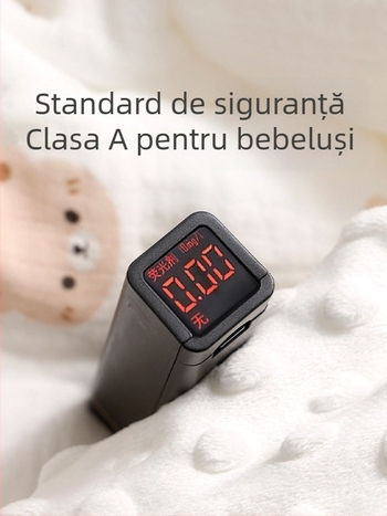 Cuvertură pentru nou-născuți, călduroasă toamnă-iarnă, imprimeu animal, material din fir, nivel de siguranță A