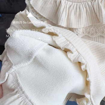Top din bumbac cu mâneci lungi pentru fetițe, stil coreean, fără glugă, pentru 1–3 ani, toamnă-iarnă, material moale (95% bumbac)