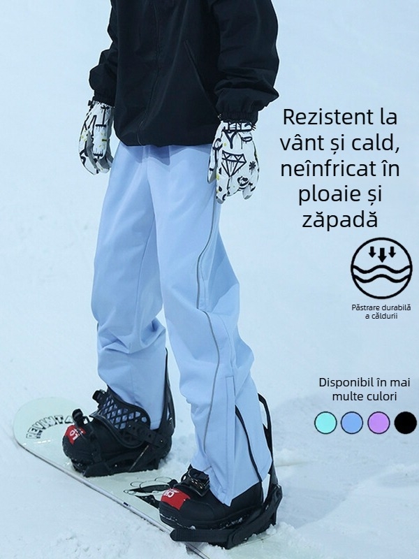 Costum de schi pentru bărbați - fibră de bambus, menține căldura, în stoc disponibil (Categorie: costum de schi; Funcție: Menține căldura; Material: fibră de bambus)