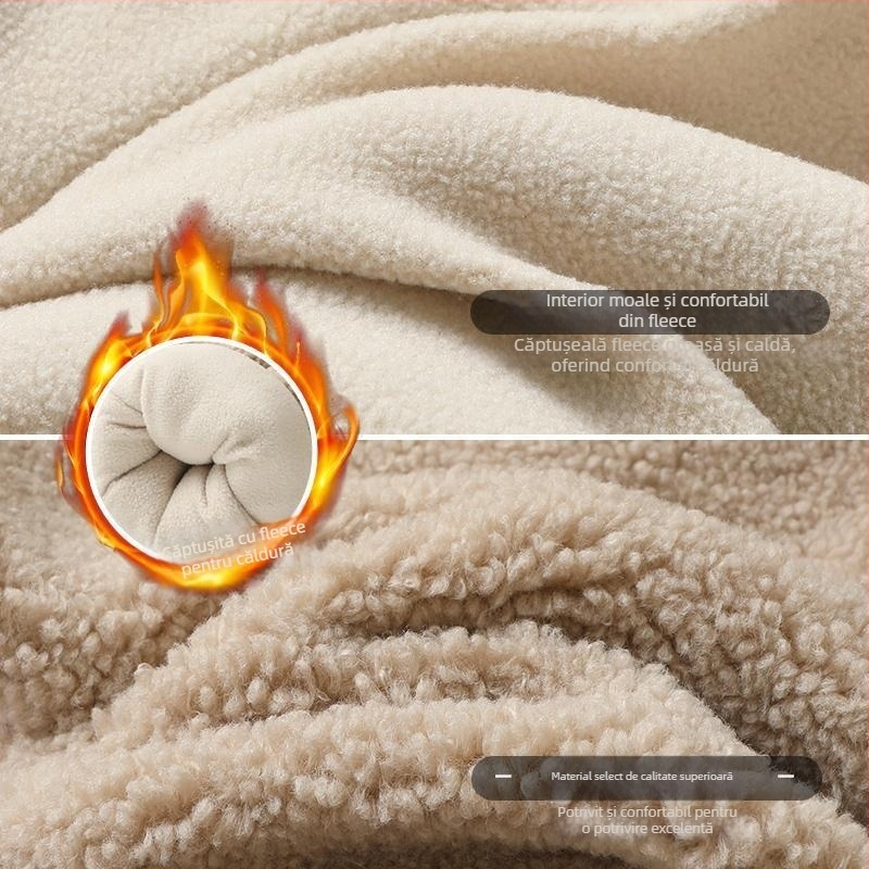 Jachetă pentru copii cu glugă, umplutură din bumbac, stil coreean, gros, căptușeală din poliester