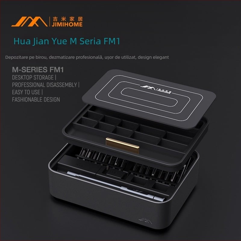 Set de șurubelnițe Jimmy Home pentru uz casnic – unelte universale de demontat pentru telefoane mobile și dispozitive digitale, material: oțel S2, pachet: 51/100