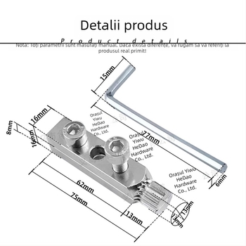 Hedaohardware Set de unelte demontare – 5 piese, extractoare universale pentru filete la robinete și țevi, materiale PP/TPR/oțel carbon